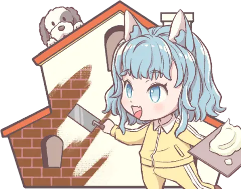 家を修繕するアイコン